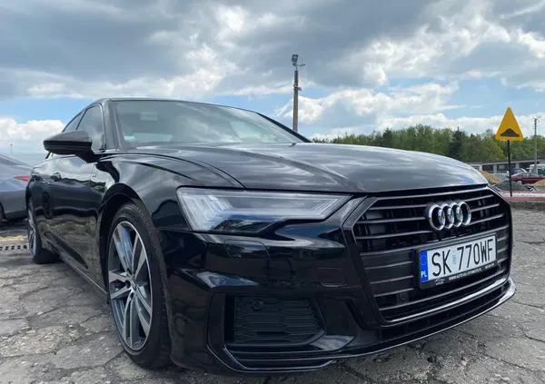 samochody osobowe Audi A6 cena 149900 przebieg: 125000, rok produkcji 2019 z Poręba